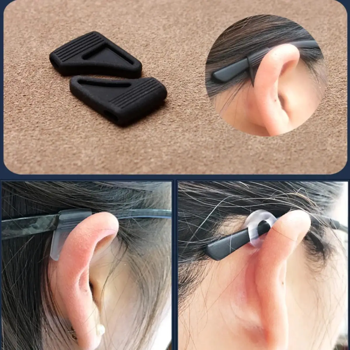 25 Pairs Eyeglasses Retainers Premium Silicone Anti-Slip Eyeglass Holder Comfort Ear Grip Hooks Protectors For Spectacle Eyewear image 4