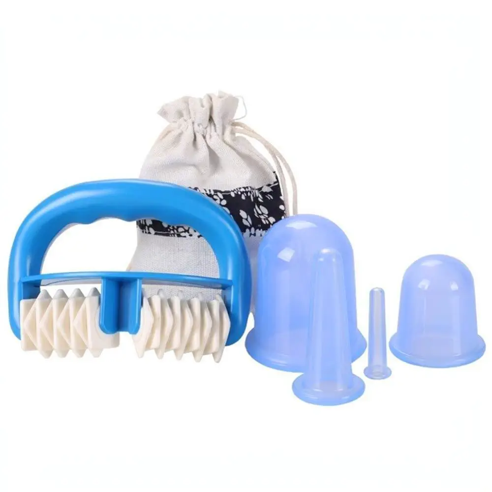 Silicone Facial Body Massage Cups Set Vacuum Suction Therapy Tool Health Care Beauty Equipment For Home Relaxation