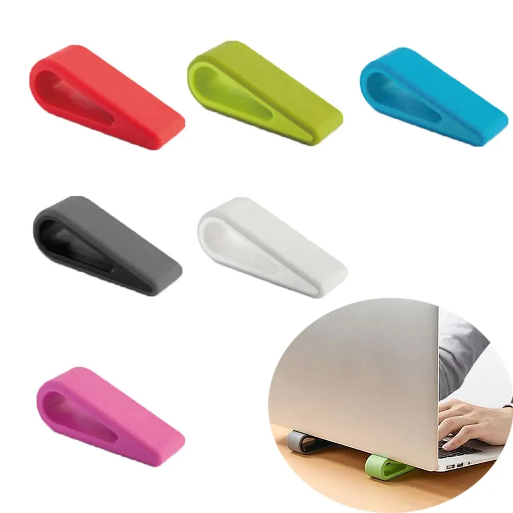 Rak Komputer Rak Peningkatan Notebook Desktop Sederhana Bantalan Dasar Pendingin Tempat Tablet Braket Dudukan Laptop