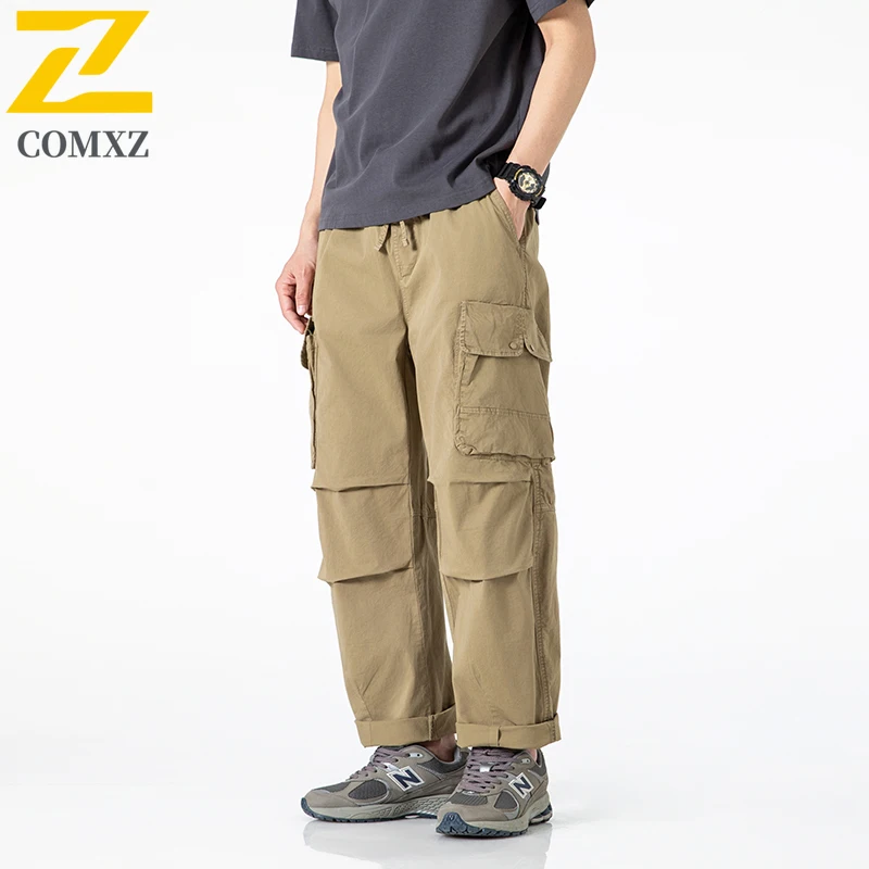 Utility Pants 2025 New Autumn Retro Loose Fit Casual Trousers Comfortable Stylish Trendy Versatile Outdoor Joggers Sweatpant