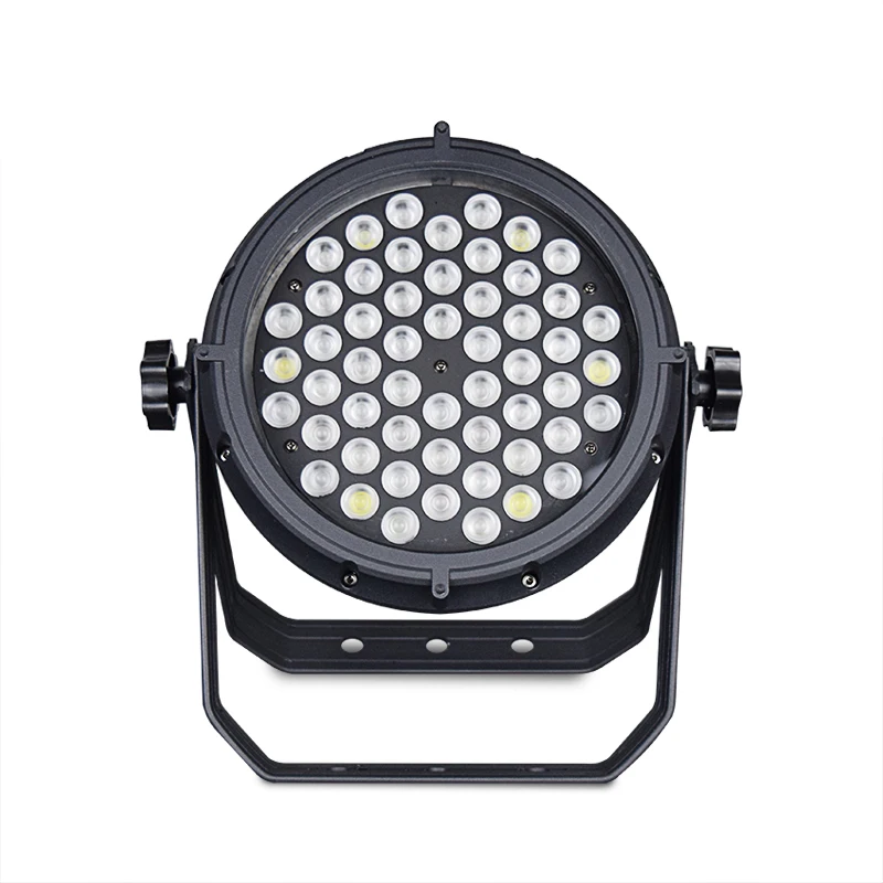 Outdoor IP65 Waterproof LED Par Lights DMX RGB Wash DJ Stage Flat Par Light