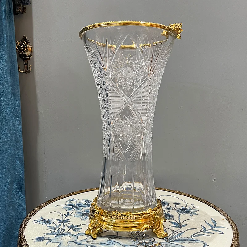 

Brass Crystal Accessories Home Decoration Jewelry Crystal Crafts Hot Sale