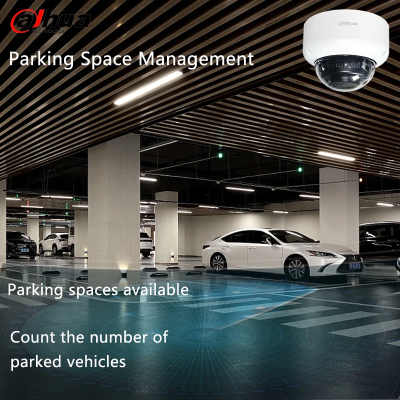 Dahua IPC-HDBW71242E1-Z-X 12MP EPOE IP Camera Support PPE and Face Detection ANPR Parking Space Management  Surveillance camera