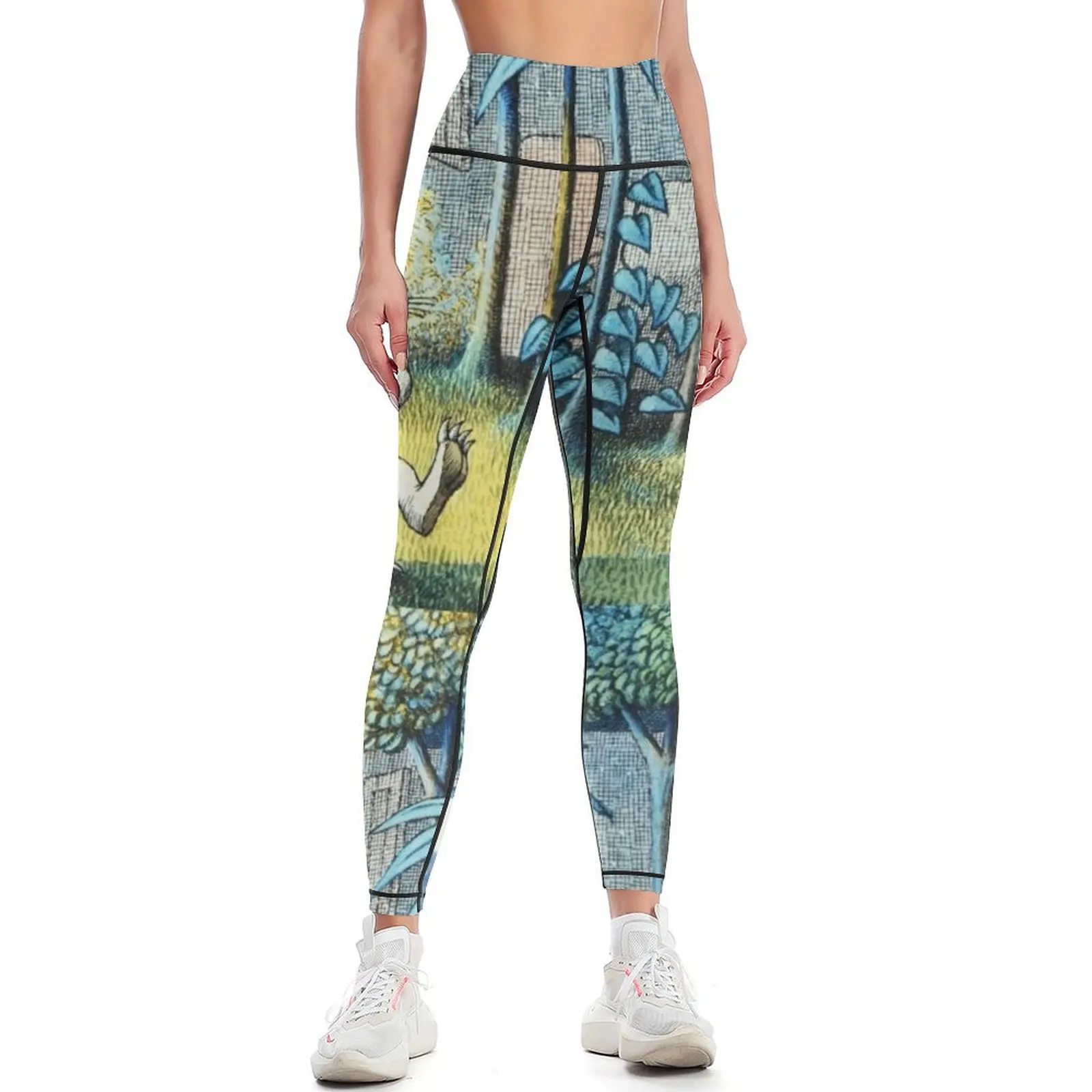 Where the Wild Things Are - Max in the jungle Leggings sporty woman gym gym sportswear woman jogging pants Womens Leggings