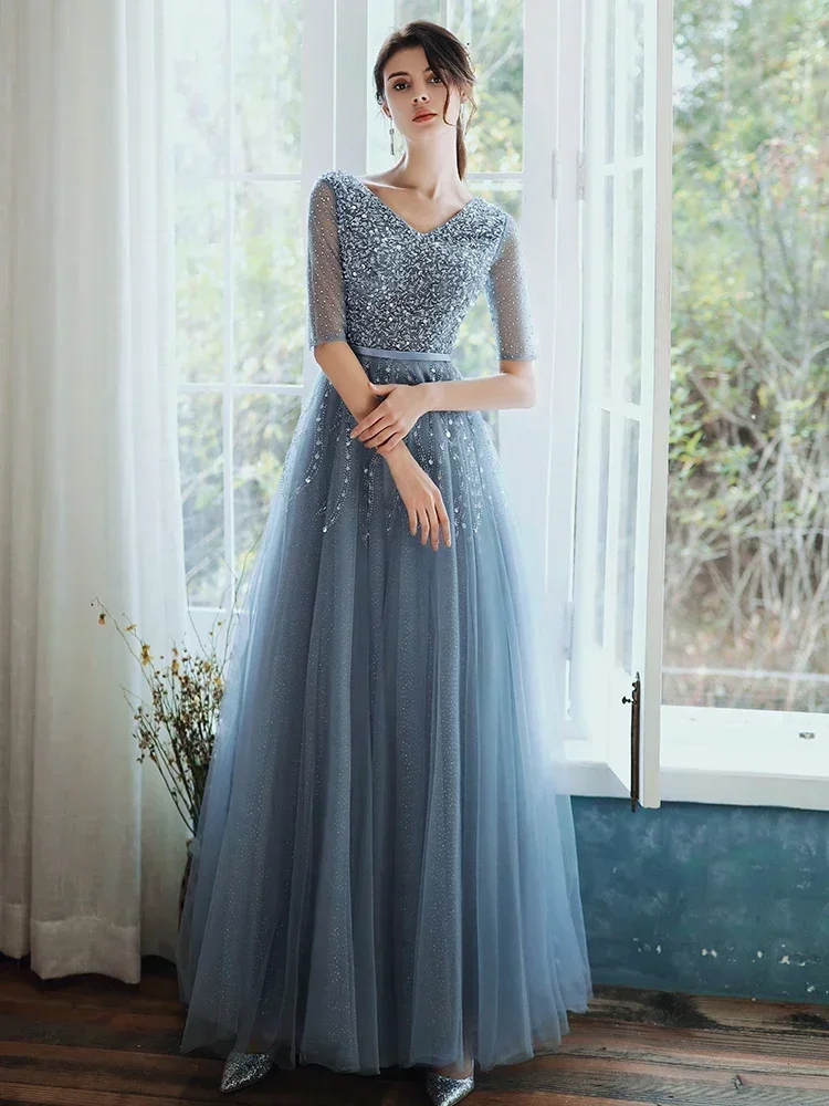 Customized Price AdjustmentLuxury Long Evening Dresses 2024 Elegant Gown Wedding Party Dress For Women Formal Prom Gown Suitable