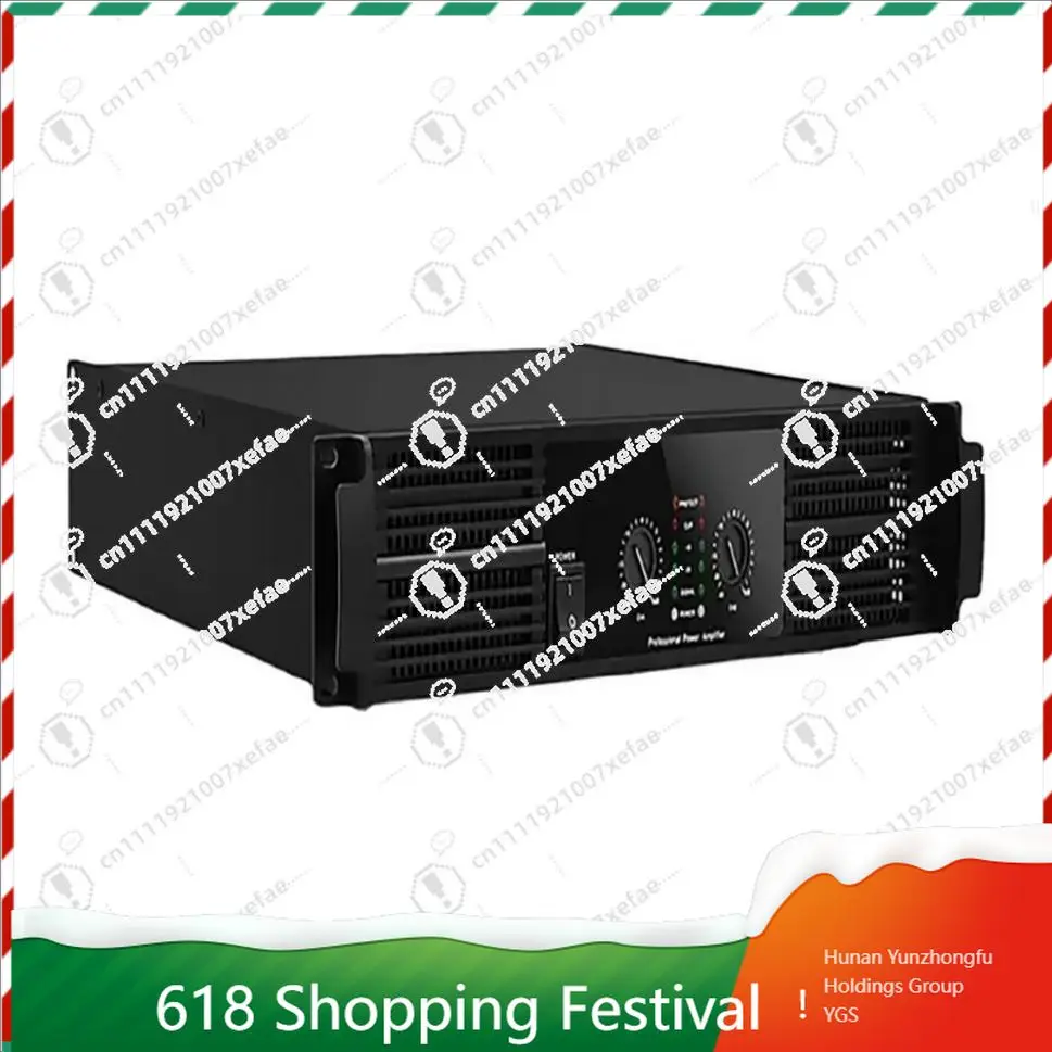 5000W / 10000W High Power Professional Amplifier, Low Cost Class D Stereo Power Amp for DJ, Live Sound & Karaoke