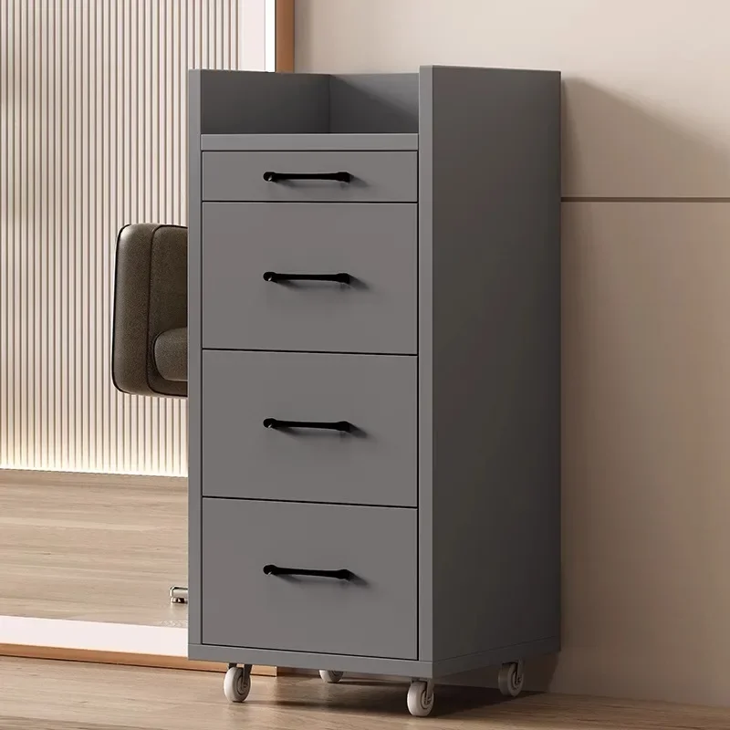 Barber Shop Tool Cabinet Hair Salon Special Wooden Paint Tool Desk Hair Shop Work Cabinet Cut Shop Locker