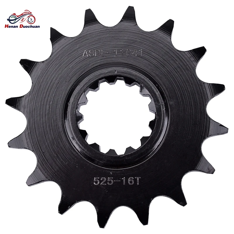 

525-16T Motorcycle Front Sprocket Gear For Yamaha MT07 ABS MT09 2014-2018 MT10 YZF R1 15-17 FZ8 FJ-09 FZ-09 XSR700 900 TDM900