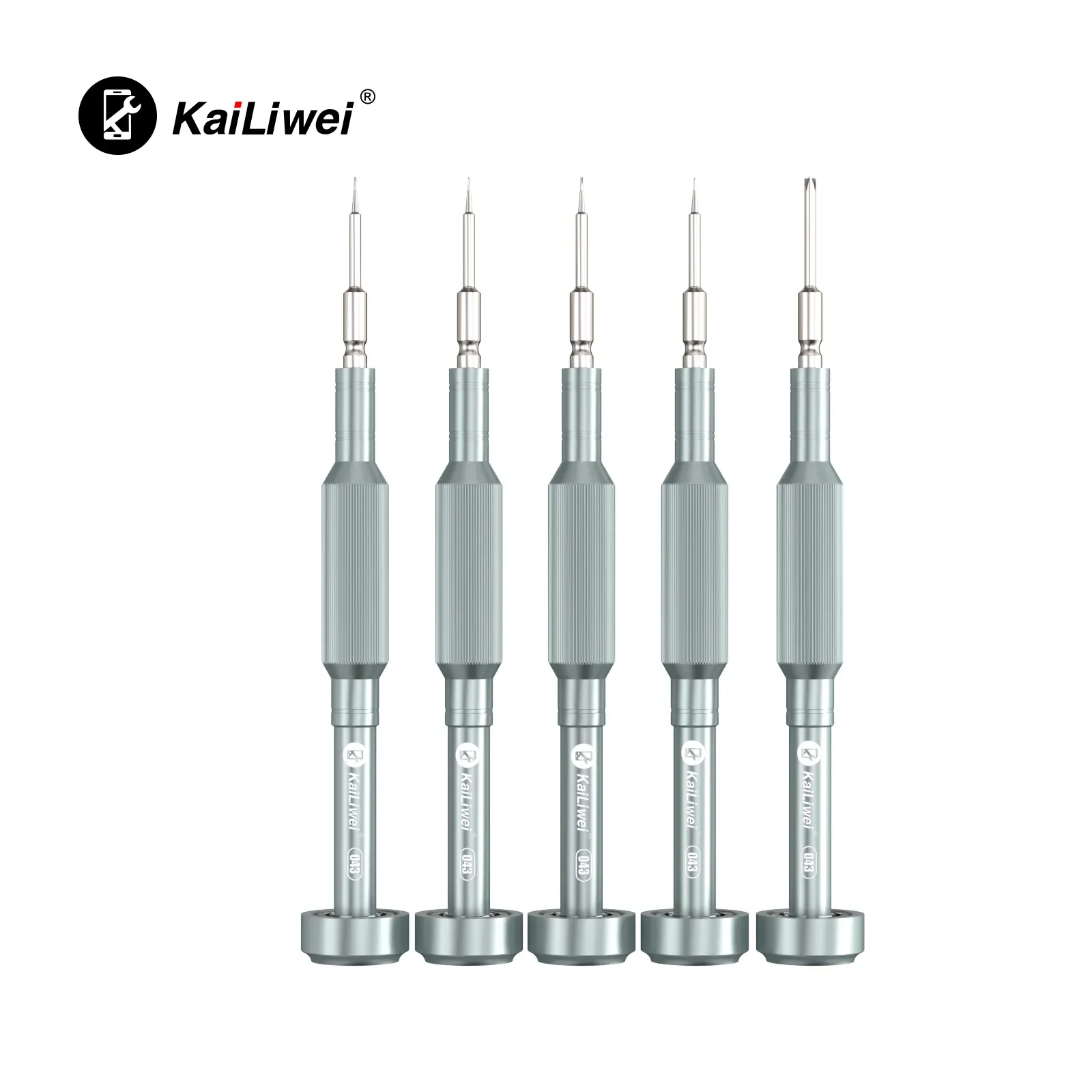 

KAILIWEI 043 High Precision Screwdriver T2 Y0.6 Anti Skid Handle Antirust Aluminum Alloy For Phone Repair Disassembly Tools