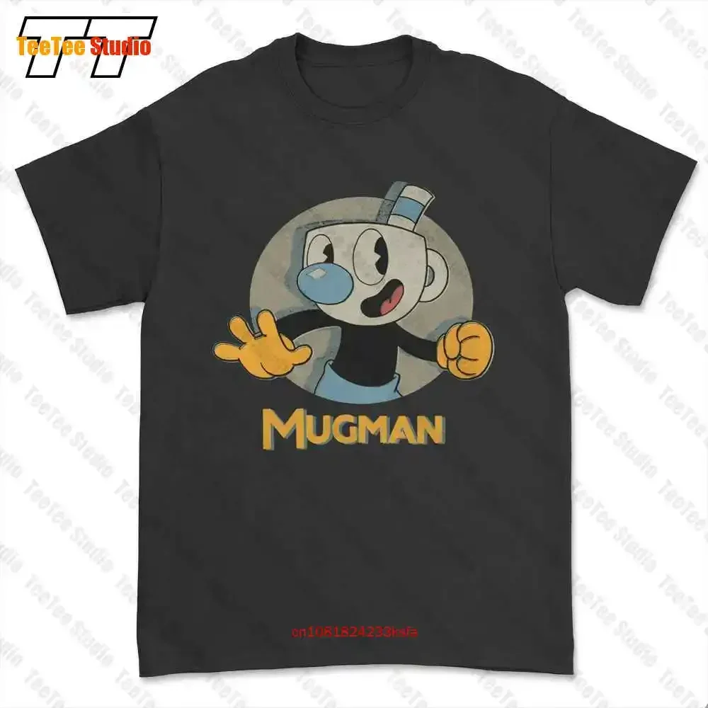 

Брендовая футболка Cuphead Mugman Stamp M3ZH