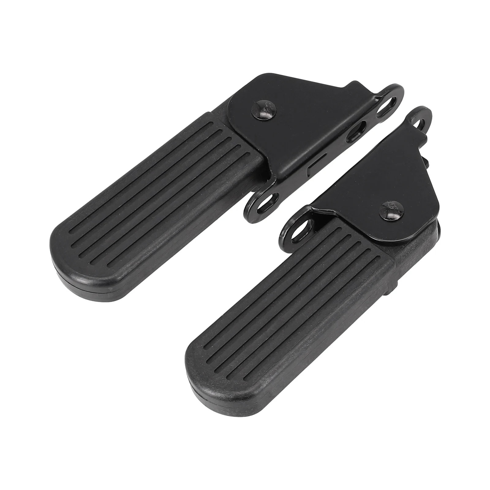 Electric Moped Front Pedal Scooter Thickened Steel Plate Easy To Install Foldable Pedal Metal + Rubber Electric