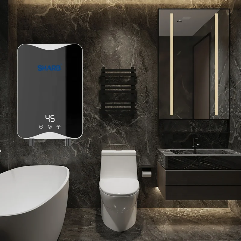 미니 CE ABS 인스턴트 전기 온수기 간헐천 인스턴트 전기 온수기 호텔 용 전기 Tankless 온수기