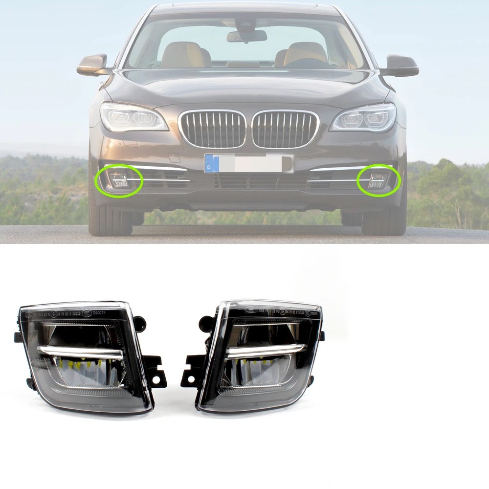 

Fog Light For BMW 7 Series LCI F01/F02 2012 2013 2014 2015 Front Bumper Fog Light With Bulbs 6317731128763177311288