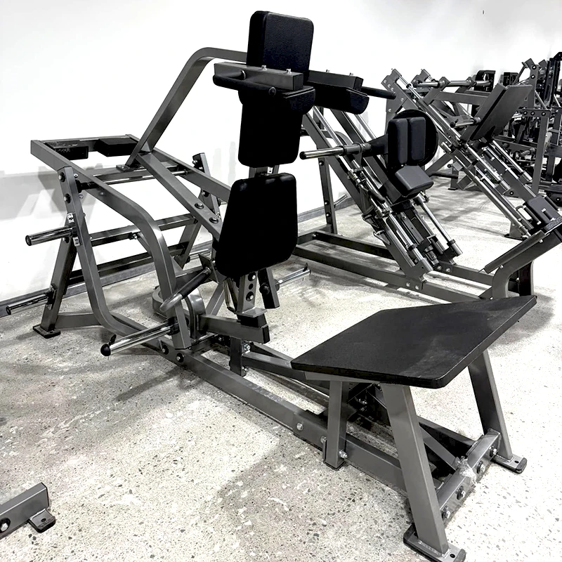 

Commercial Weight Squat Rack Gym Equipment Bodybuilding Exercise Plate Loaded V Squat Trainer Strength Training Machine