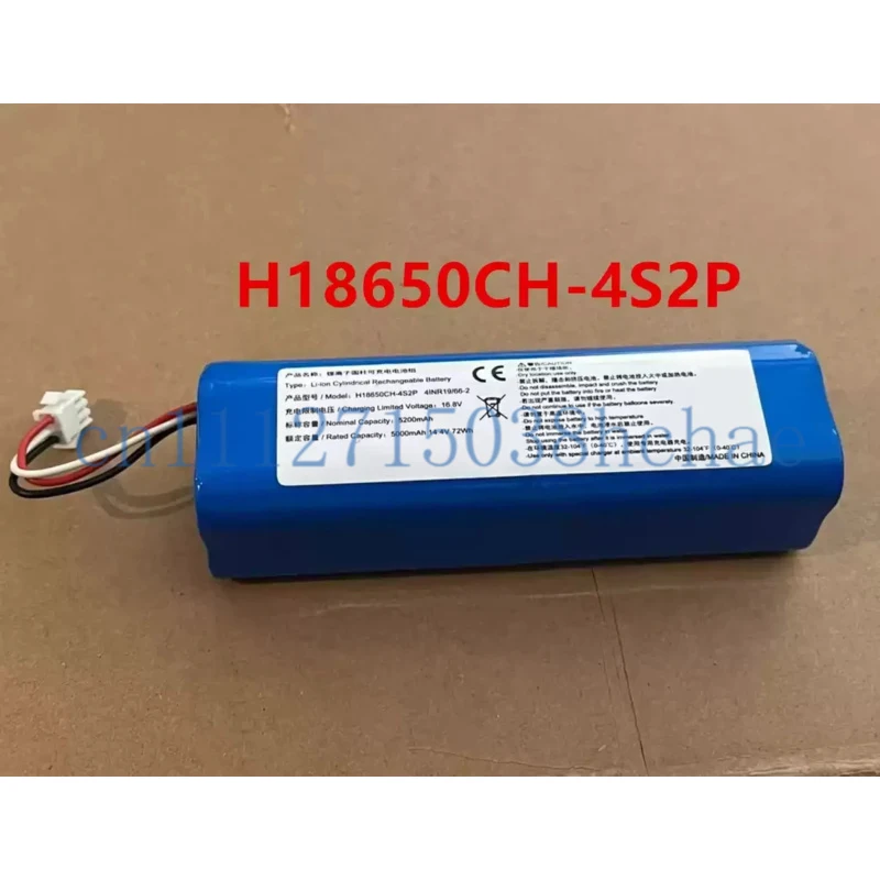H18650CH-4S2P Sweeper Original New Battery Pack 5000mAh 14.4V 72Wh 5200mAh