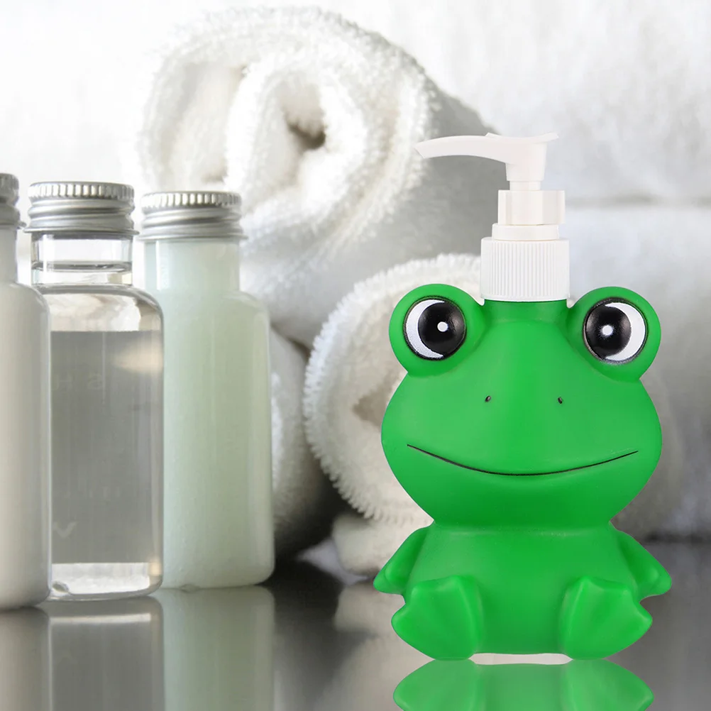 

2Pcs Press Bottle Shampoo Bear Dispenser H Soap Liquid Travel Bottles Portable Lotion Dispenser Decorative Shampoo Bottle