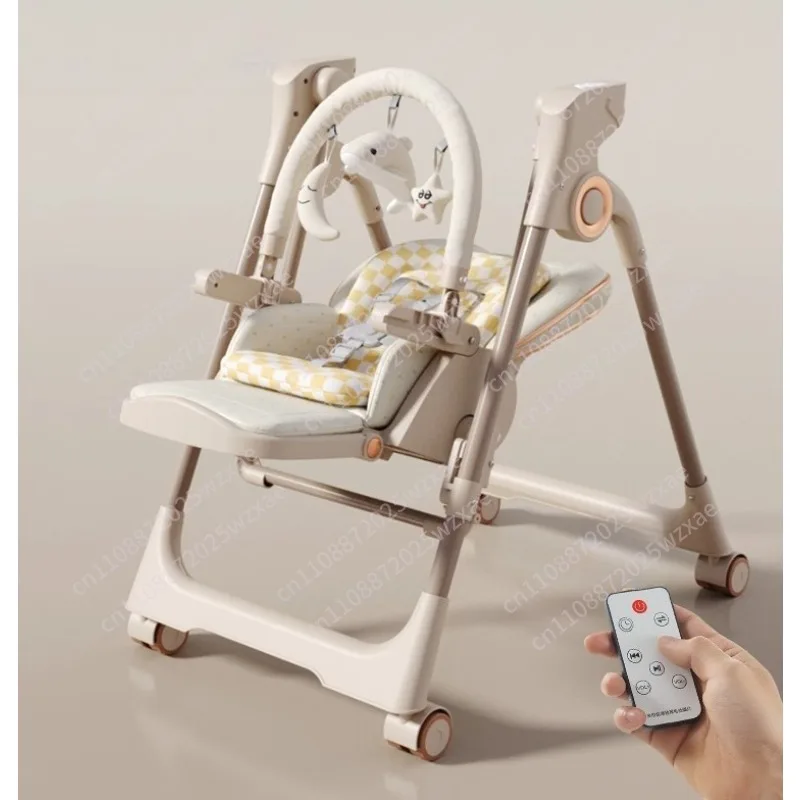 

Intelligent electric two-in-one baby dining rocking eating multi-functional household baby special dining table and chair