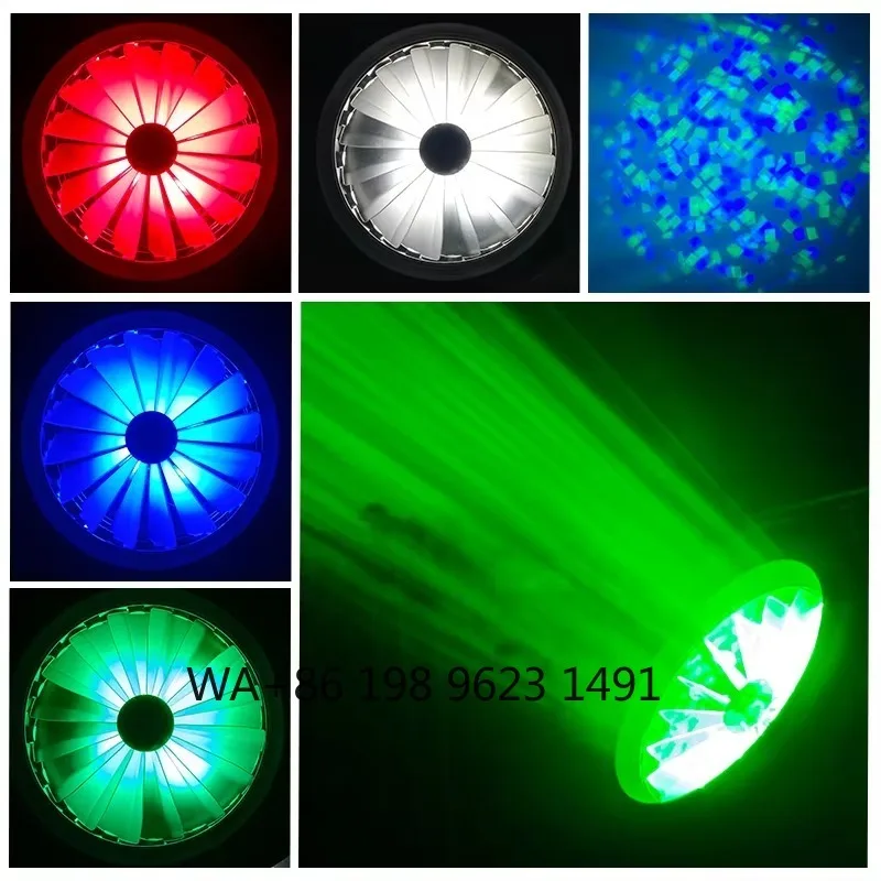 

RGBW 4in1 Turbofan Moving Head Light DMX Zoom Wash Beam Stage Light for DJ Concert Bar Party Event
