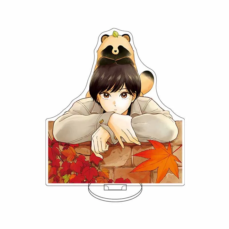 With You and the Rain Healing Anime Acrylic Stand Accessories Gift Fuji, Ren You,15cm Cosplay Models Tabletop Decorations
