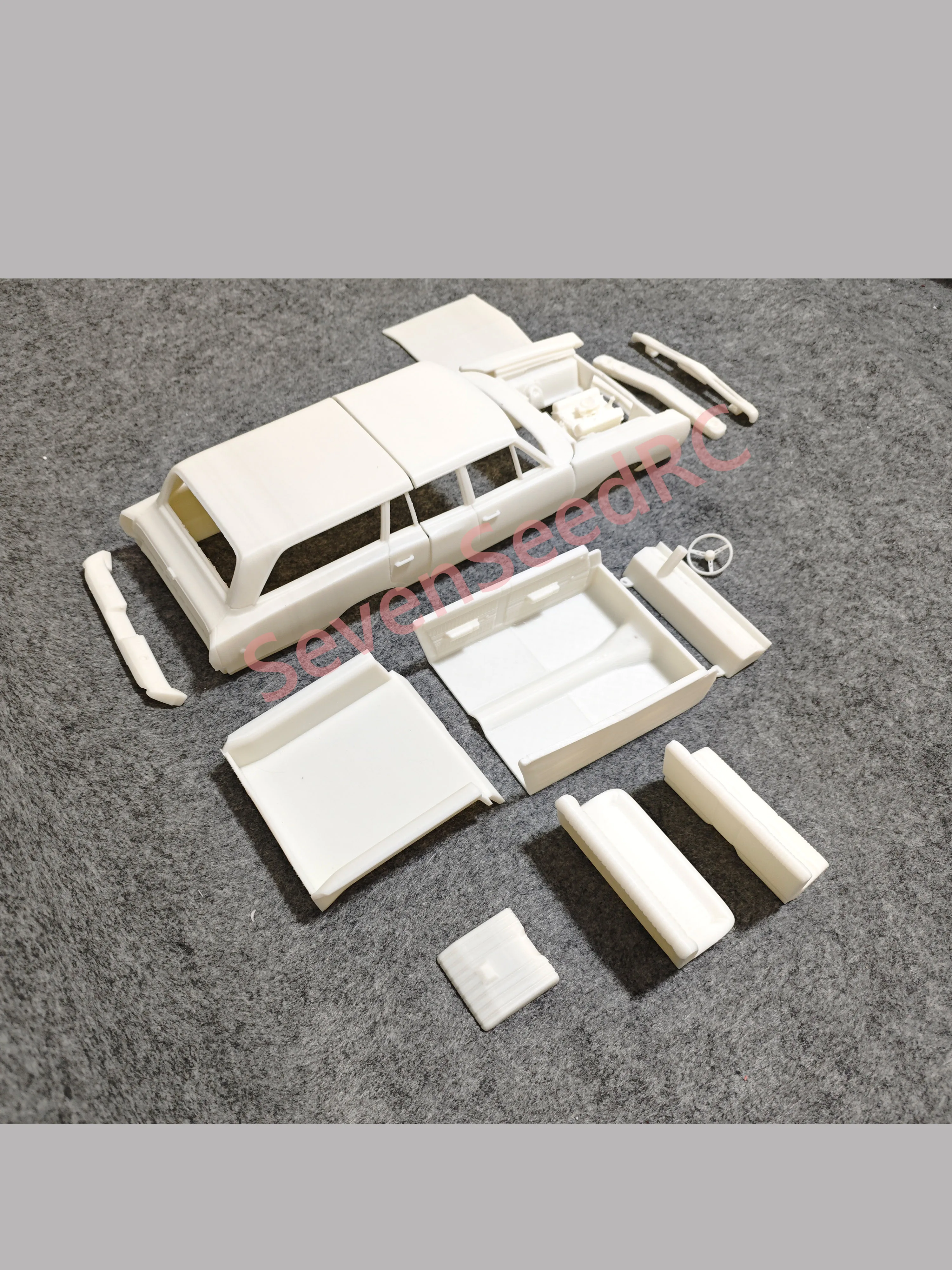 3d Print Car Body Kit Wagon 257mm WheelBase 1/10 For Tamiya MST D5S