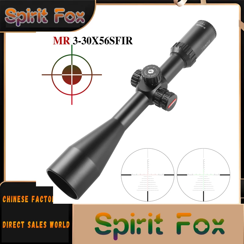 

Высококачественный универсальный прицел Tuying MR3-30X56SFIR с высоким увеличением, задним креплением, для стрельбы на дальние и ближние дистанции, с высокой ударопрочностью.