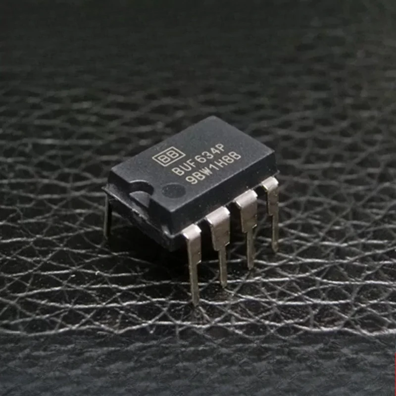 Brand new, genuine, and original imported buf634p high-speed buffer operational amplifier, dip-8 package, made in thailand