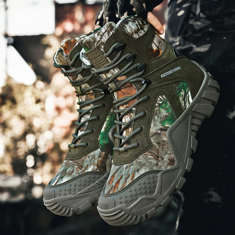 

Мужские зимние ботинки для походов и альпинизма, высококачественные уличные модные повседневные снегоступы, нескользящие люксовые ботинки