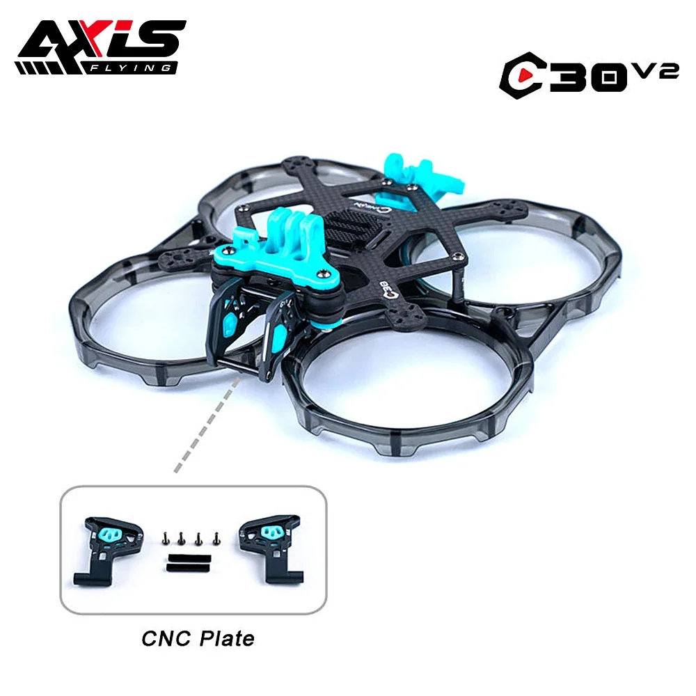 AxisFlying Cineon C30 3Inch / C35 V2 3.5inch FPV Drone Frame Kit Cinewhoop Support DJI O3 for RC FPV Freestyle Racing Drone