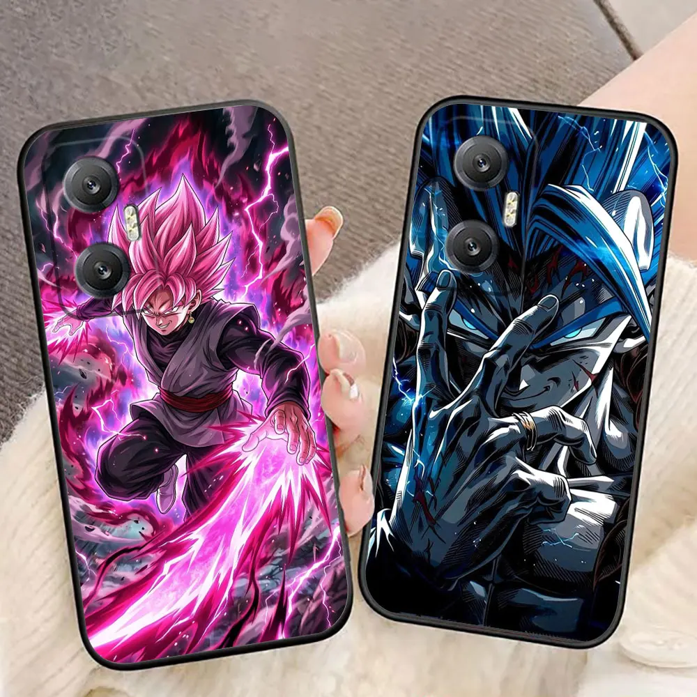 D-Dragon Ball Super Saiyan Vegeta Phone Case For Infinix HOT 60 50 10 10I 10S 11 12 12I 20 20I 20S 30 30I ZERO X 20 30 40 Case