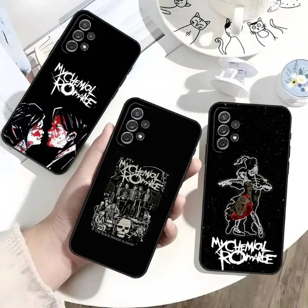 

My C-Chemical Romance Phone Case For Samsung S25,S24,S21,S22,S23,S30,Ultra,S20,Plus,Fe,Lite,Note,10 Black Soft Shell