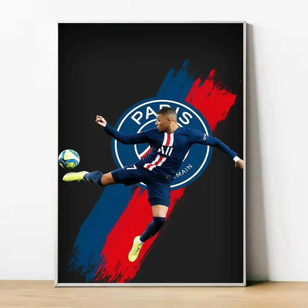 K-Kylian M-Mbappe Pop star  Poster Versatile HD Waterproof Wall Art Self-Adhesive Decor for Any Space Ideal Gift - view 5