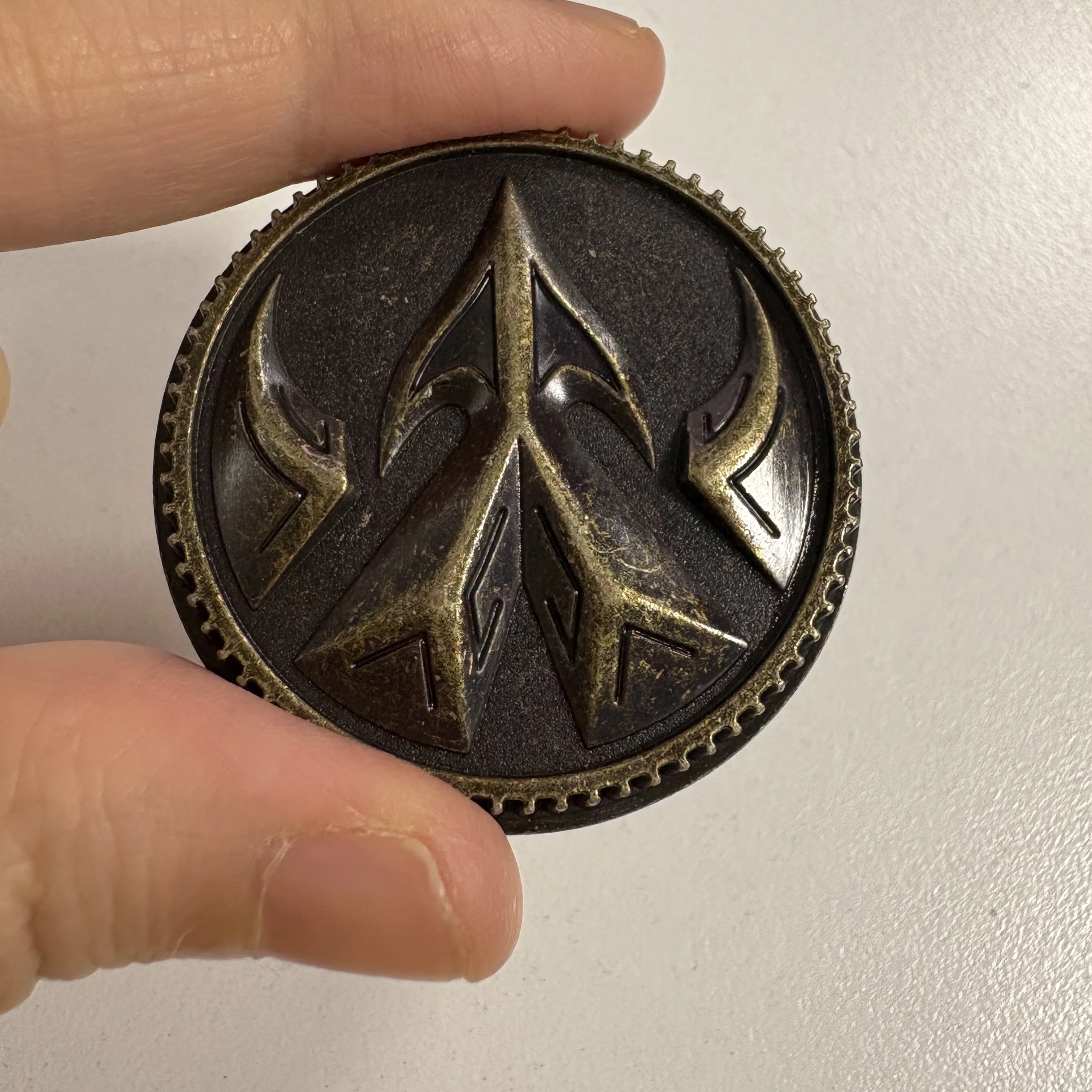 

DRAKKON EVOLUTION Power Coin Legacy Weathered Coin For Legacy Ranger Morpher (1pcs）