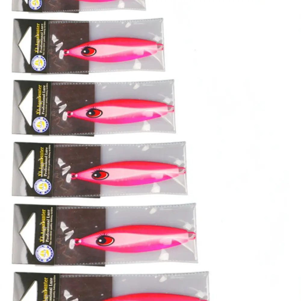 Glow Butterfly Metal Jig Lure For For YJ Aquahunter Slow Pitch Sea Fishing Bait Bass Grouper Seabass Saltwater Jigging Gear