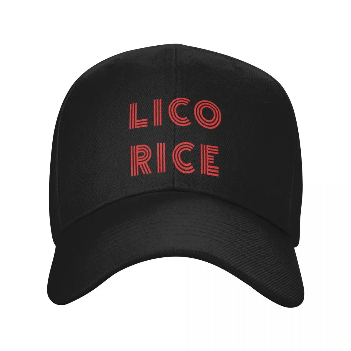 Licorice Baseball Cap Anime Horse Hat Luxury Cap For Girls Men's