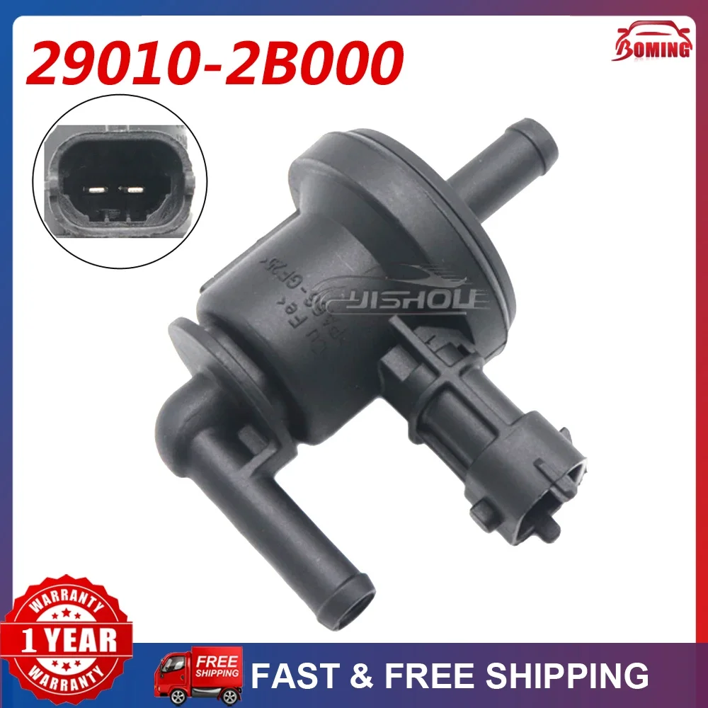 Válvula de purga solenoide para HYUNDAI ACCENT I20 I30 VELOSTER, para KIA RIO SOUL K3, sportotr 290102B000, 29010-2B000, nuevo