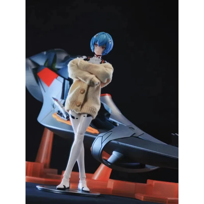 1/12 Maßstab Mobile Suit Gundam Rollenkleidung Zubehör Gestrickter Pullover Jacke Rock Saum für 6'' Actionfigur Modell – Detail 6