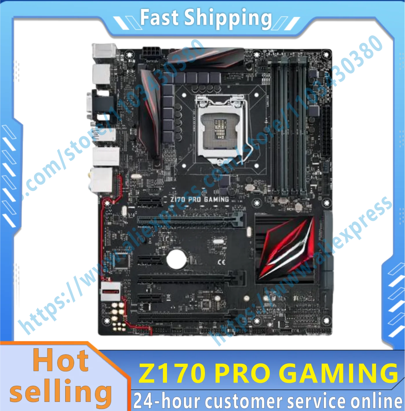 Z170 PRO GAMING LGA1151 DDR4 I3 I5 I7 USB3.0 board