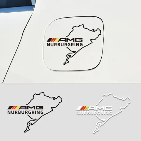 자동차 연료 탱크 캡 스티커, 자동차 배지 장식 데칼, 자동차 스타일링, 메르세데스 벤츠 AMG W206 W220 W205 W211 W212 W201 W210 W108