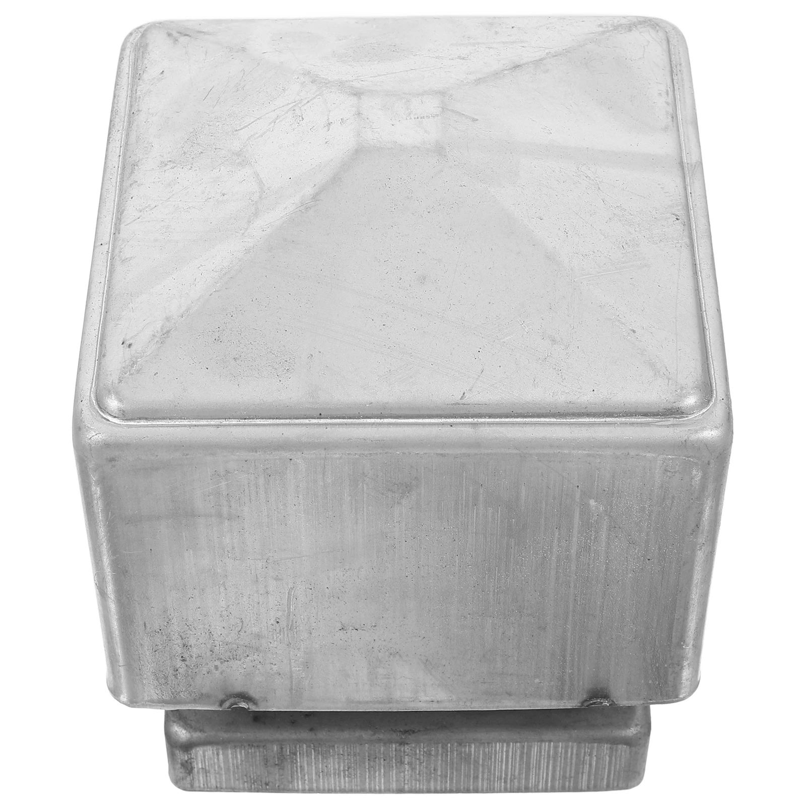 

Galvanized Iron Fence Finial Decorative Cap Sturdy Scratch Resistant Replacement Finials for Garden Courtyard Outdoor Fence Post