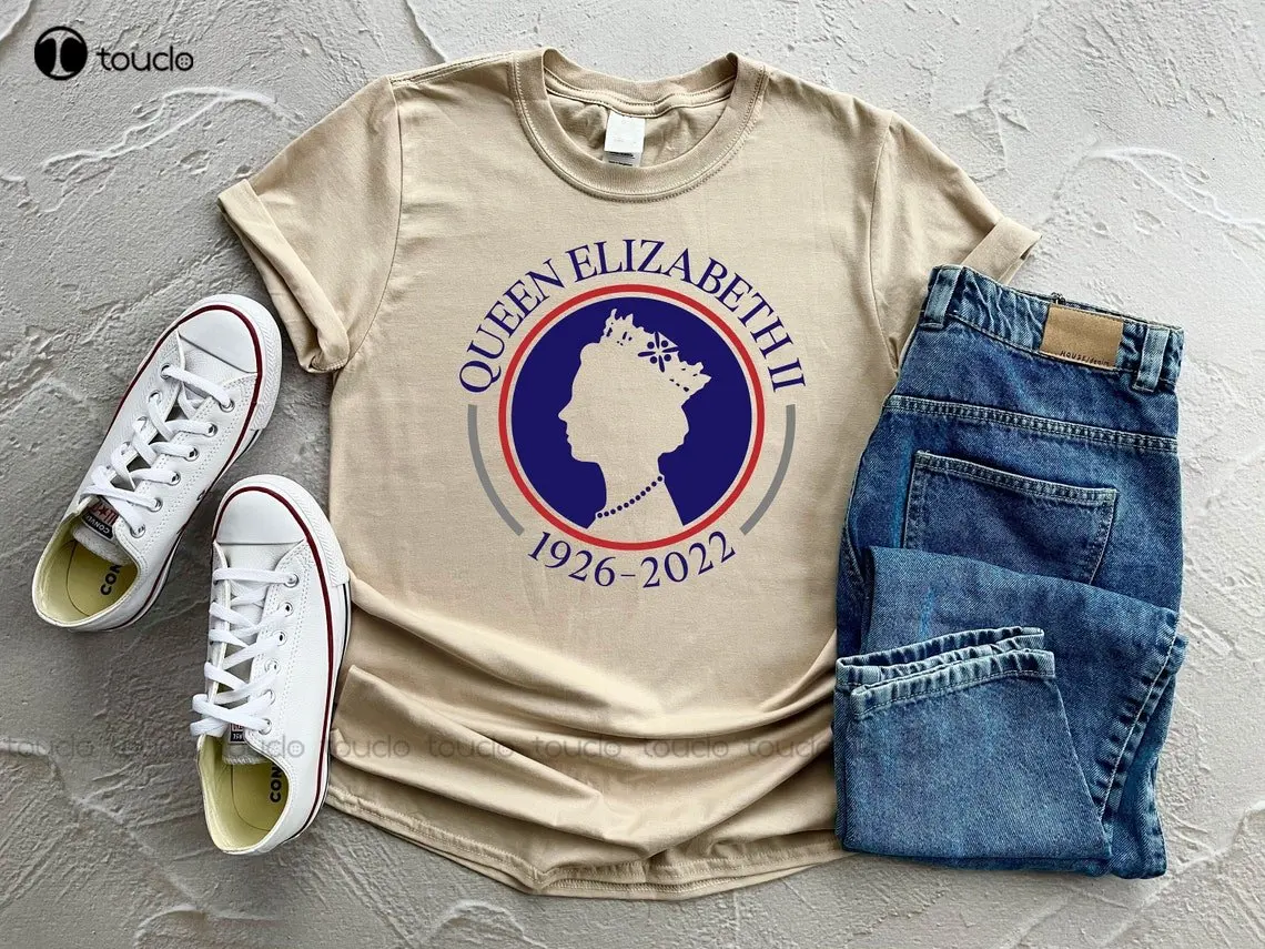 Rip Queen Elizabeth Shirt, Rest In Peace Elizabeth, Rip Majesty The Queen, Queen Of England Since 1952 Commemorative Tee Shirt