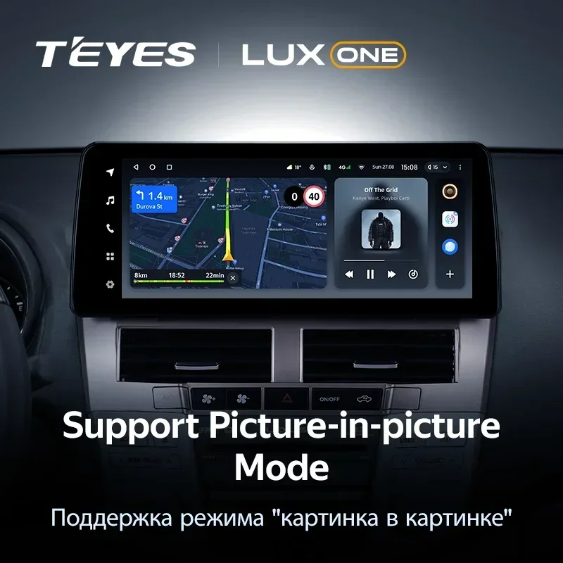 TEYES LUX ONE For Lexus RX300 RX330 RX350 RX400H II 2 2003 - 2009 For Toyota Harrier XU30 II 2 2003 - 2013 Car Radio Multimedia - Image 5