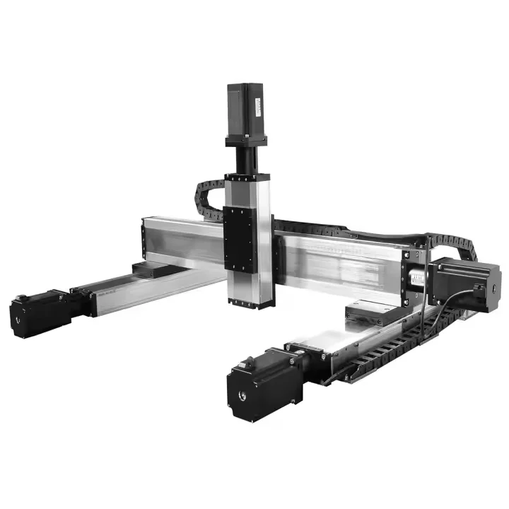 

120mm Gantry Robot Cnc Kit Multi-Axis Linear Positioning System Xyz Table 3 Axis Stage Industrial Rail Guide For Automation