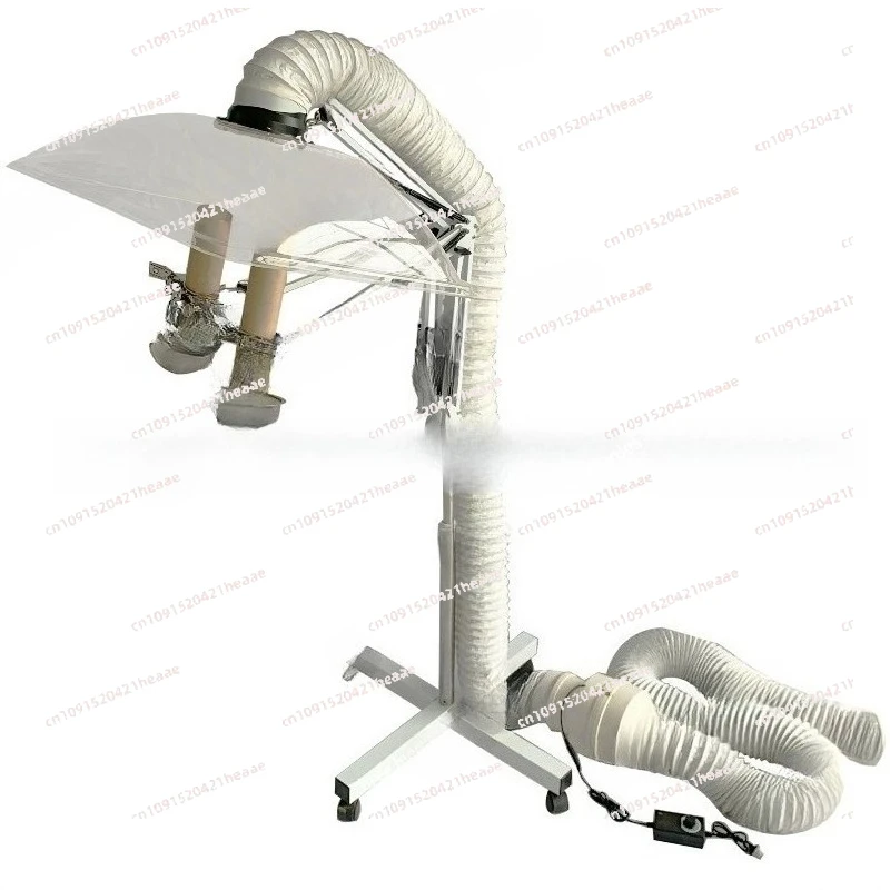 Suitable for household smoke exhaust mobile small smoke exhaust fan indoor smoking moxibustion