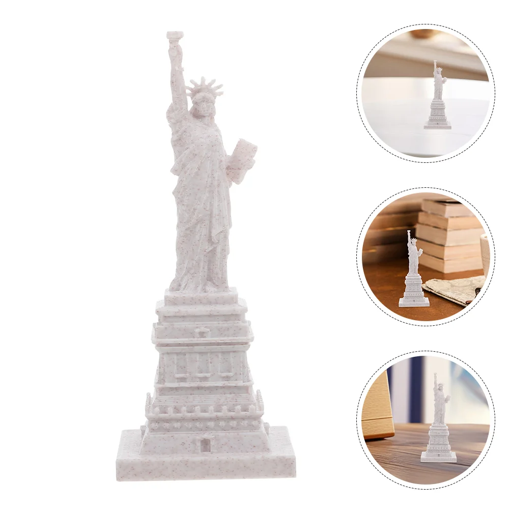 

Miniature Goddess New York Souvenirs Beige Small Ornaments and Statues Room Decoration Child