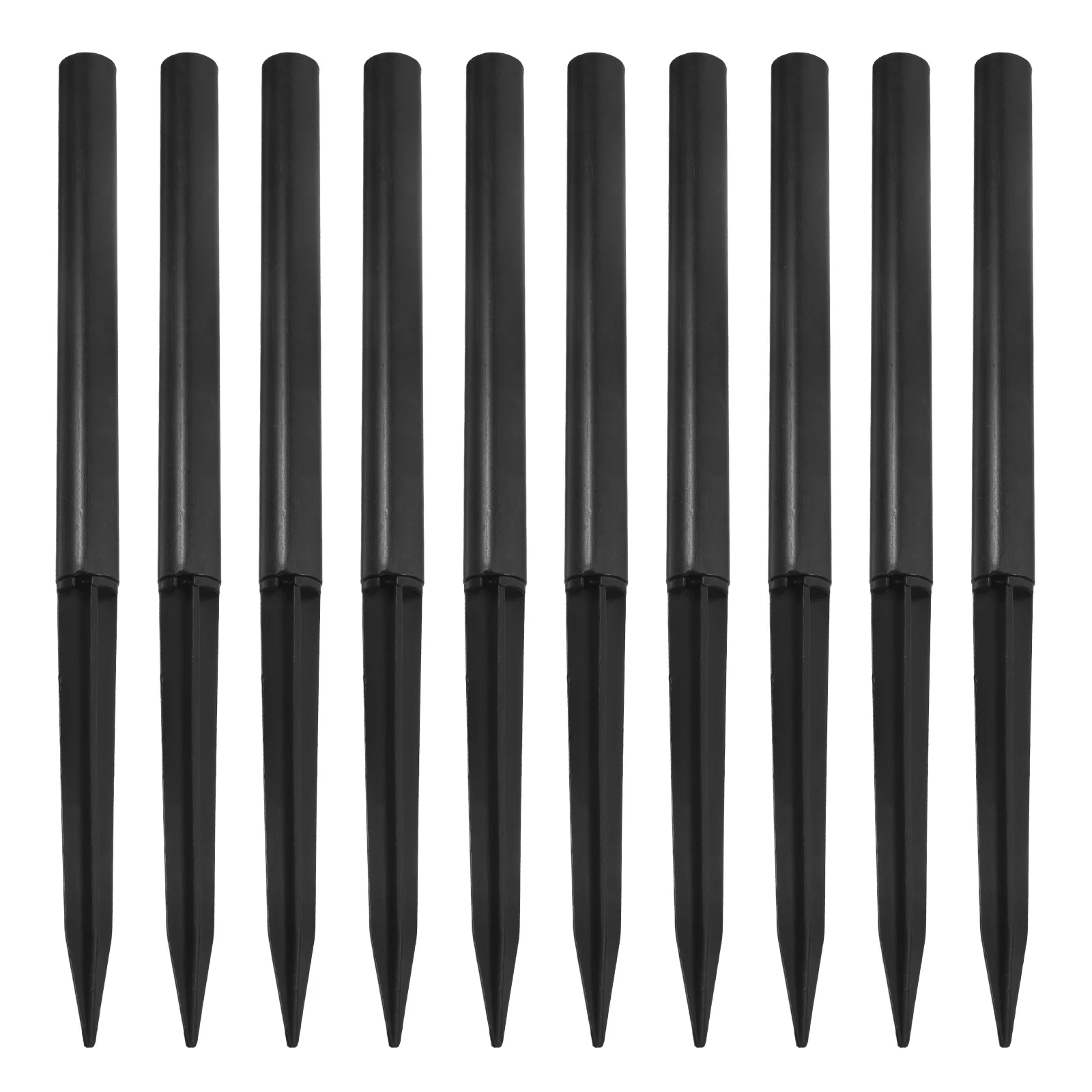 

10 set Solar Lamp Stakes Plastic Garden Spikes for Yard Yard Light Stakes Lights Support Outdoor Decor L Fixtures