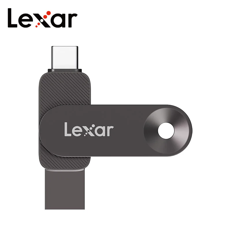 Lexar JumpDrive D500 USB3.2 Gen1 400MB/s Type‑C USB‑A 2‑in‑1 Solid State Pen Drive 128GB 256GB 512GB 1TB for Phone Laptop PC