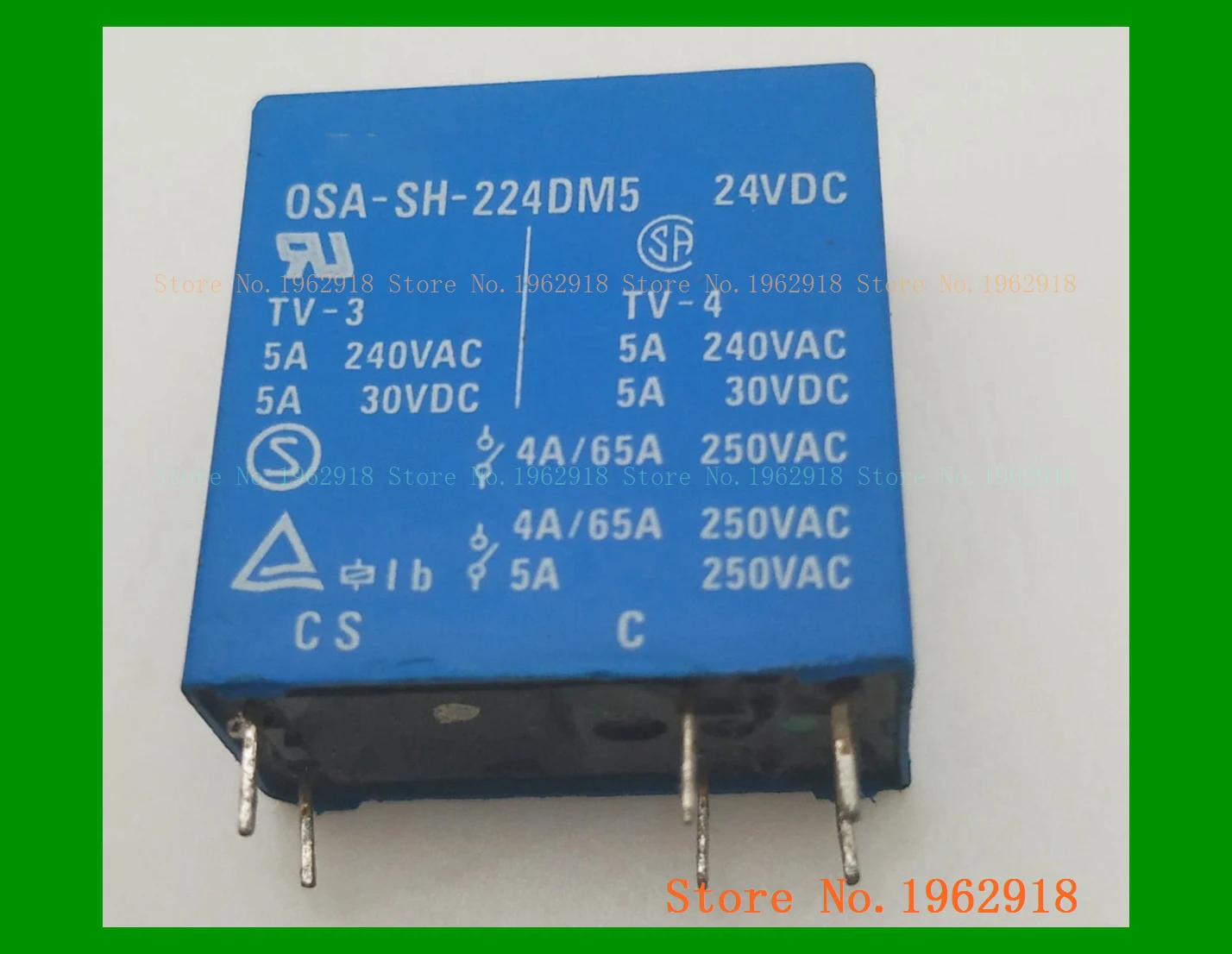 

OSA-SH-224DM5 24VDC 5A relay dip-6