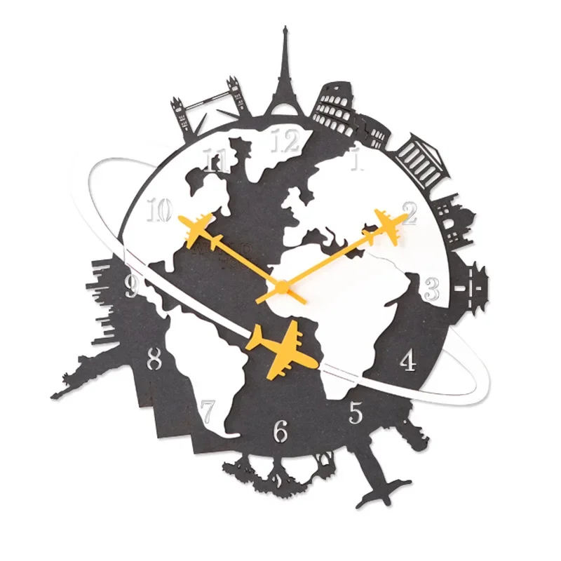 

European wall clock creative living room American personalized wall watch silent clock household quartz clock