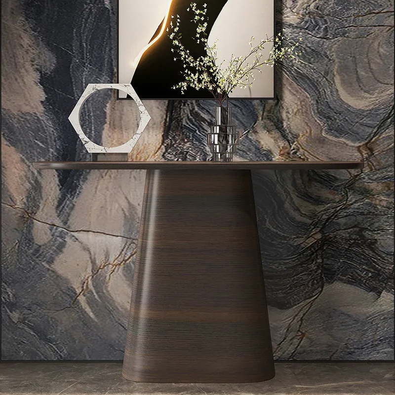 

Simple Nordic Entryways Table Elegant Practical Bedside Easy Console Tables Unique Taste Konsolentisch Living Room Furniture
