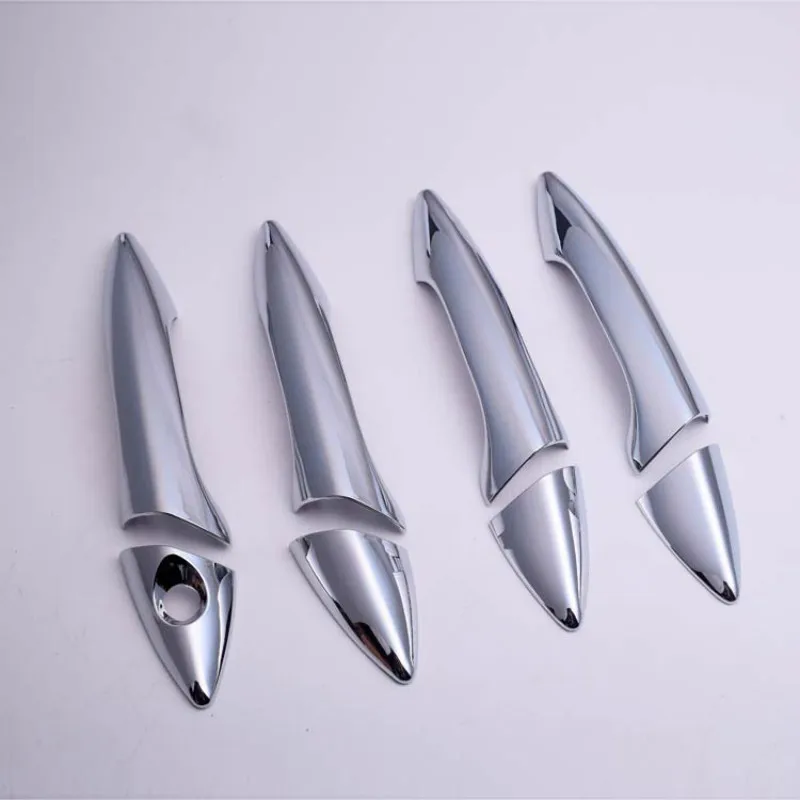 For Hyundai i30 2012-2016 i35 Chrome Door Handle Cover Trim Set 2013 2014 2015  Accessories Stickers Car Styling